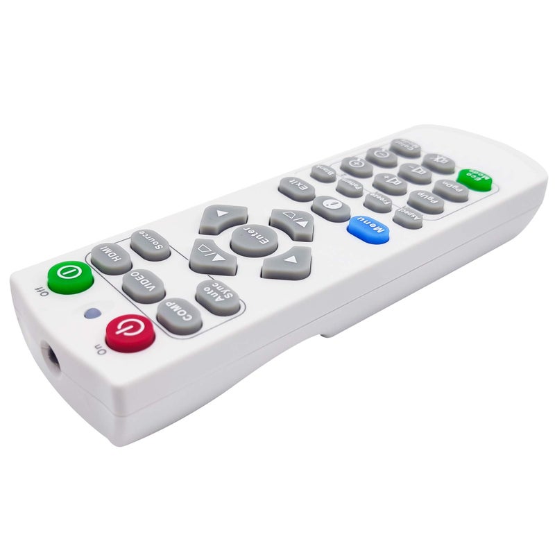 INTECHING A-00010005 Projector Remote Control for ViewSonic PA502XP, PA503S, PA503SP, PA503W, PA503X, PA503XP, PG700WU, PG701WU, PJD5152, PJD5154, PS500X, PS501W, PS501X, PX700HD, PX701HD, PX702HD - Image 3